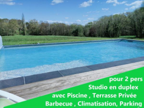 Duplex 2pers * Parking * Terrasse * Clim * Piscine